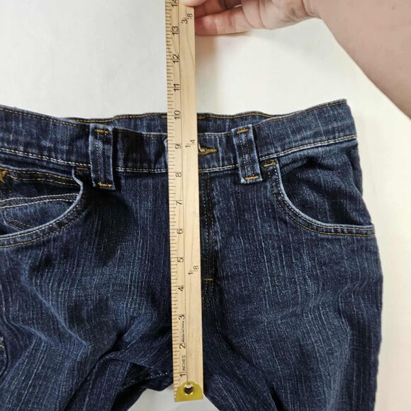 Wrangler Size 14 Regular Boys Adjustable Jeans Dark Wash - Picture 4 of 8